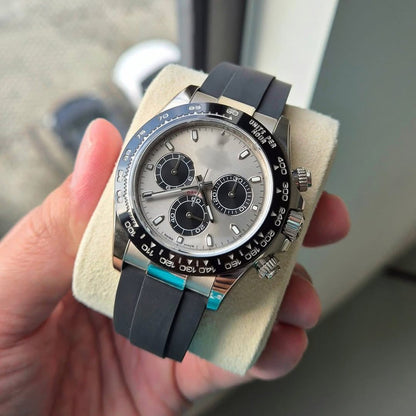 DAYTONA SILVER OYSTERFLEX